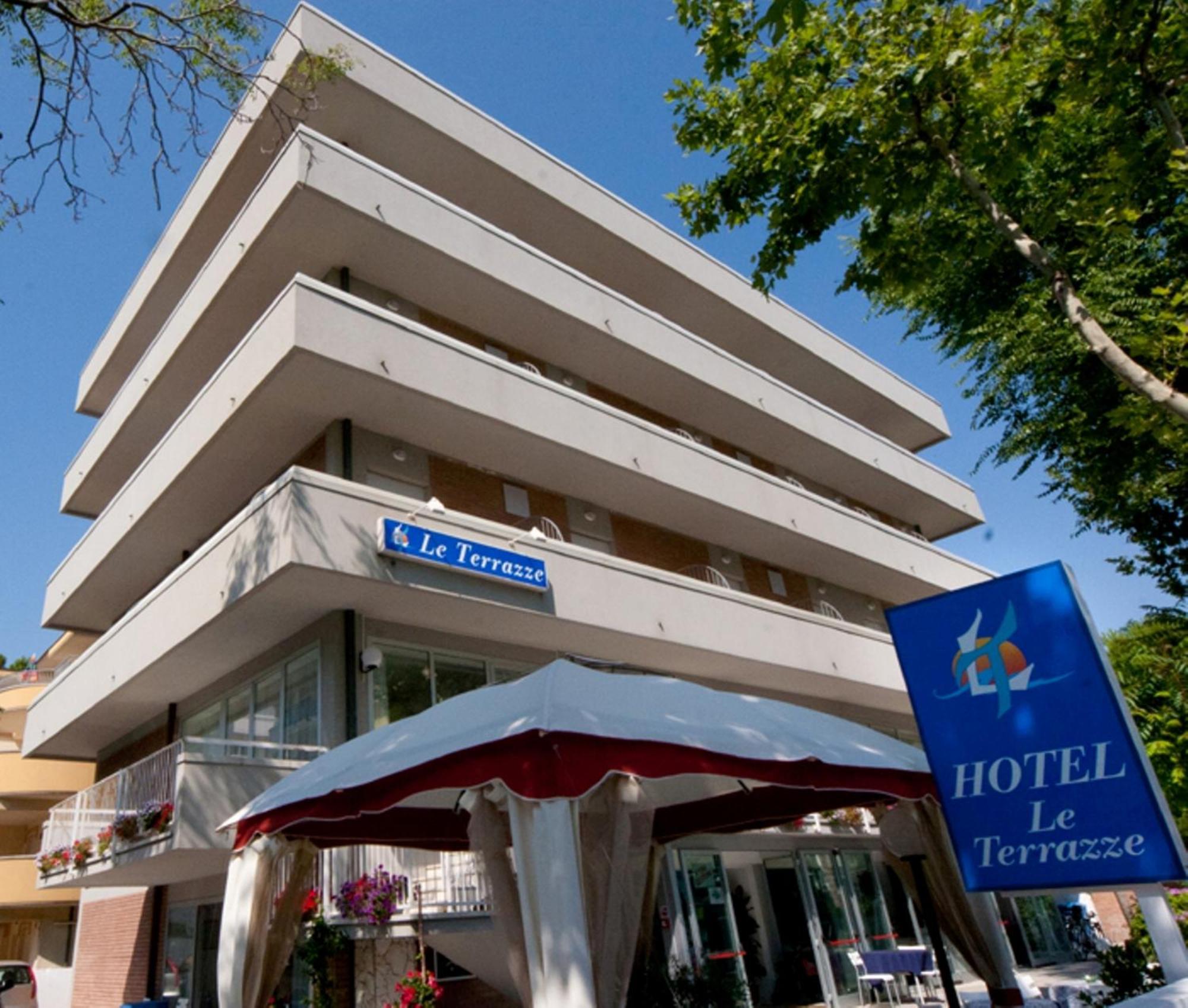 Hotel Le Terrazze Riccione Esterno foto
